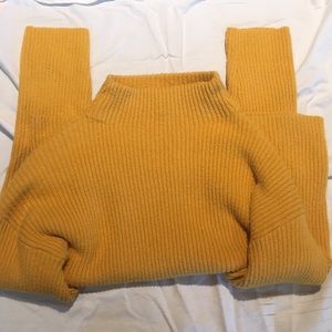 BP. Nordstrom Yellow Turtleneck